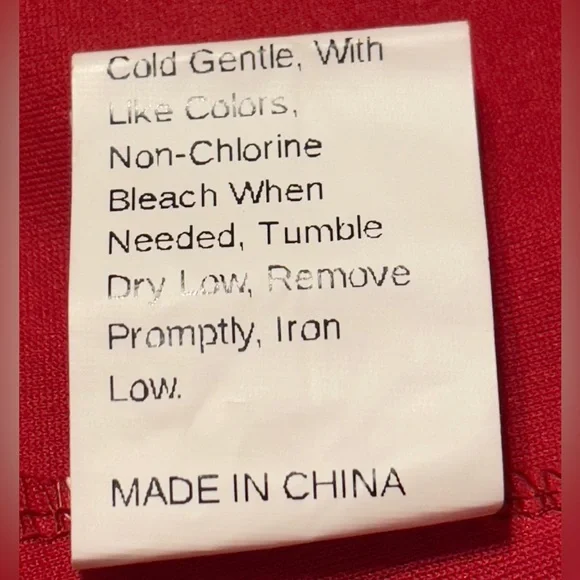 SHEIN V-Neck Body wrap Asymmetrical Dress Sz Small Red. - Picture 8 of 12